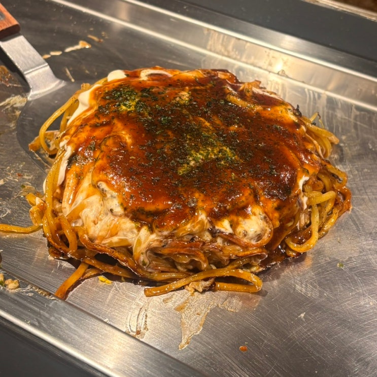  성수 오꼬노미야끼 맛집 오시 블랙 서울숲 데이트 장소 추천