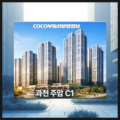 과천 주암 C1 공공 분양 정보