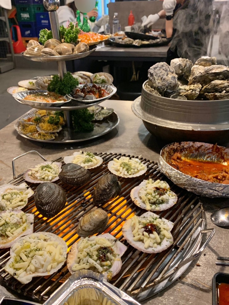  오이도조개구이맛집 조개포차 오이도본점 후기｜석화찜·조개구이 먹으며 일몰 데이트
