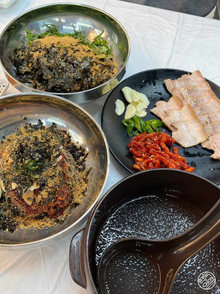  속초 막국수로 여행 마무리, 속초고속터미널 근처 맛집 들기름의 매력 속초탑골막국수 찐후기