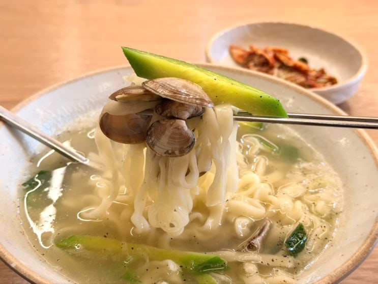 상봉역 칼국수 맛집 | 상봉역 점심 맛집 고향 엄마손 생바지락 칼국수