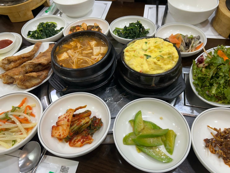  [용두역] 동대문구청 공무원 추천, 룸에서 즐기는 한정식 맛집 <산천가든>