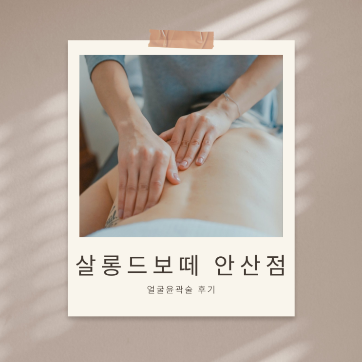  27년 경력 안산 고잔동 피부관리실 [살롱드보떼] 얼굴 피부관리 후기