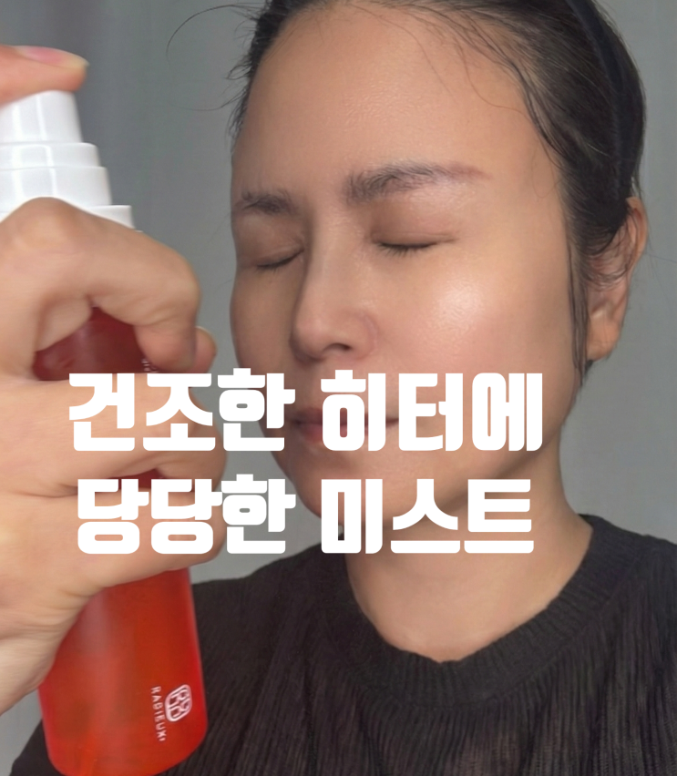  엑소좀 수분 미스트 추천, 레디우스 젤 미스트 2주 사용후기 히터 바람 안녕!