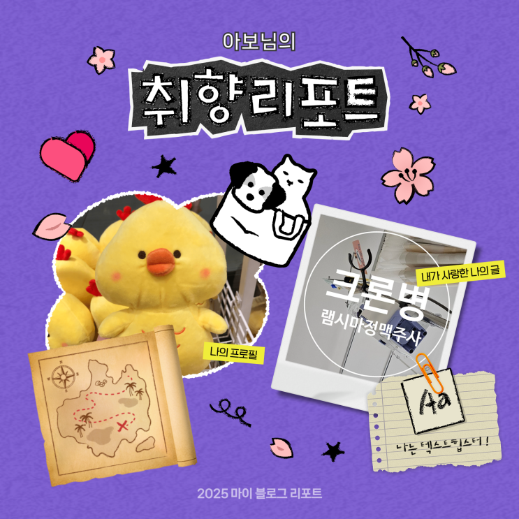  [2025 마이 블로그 리포트] 데이터로 채워보는 내 블로그 취향 리포트