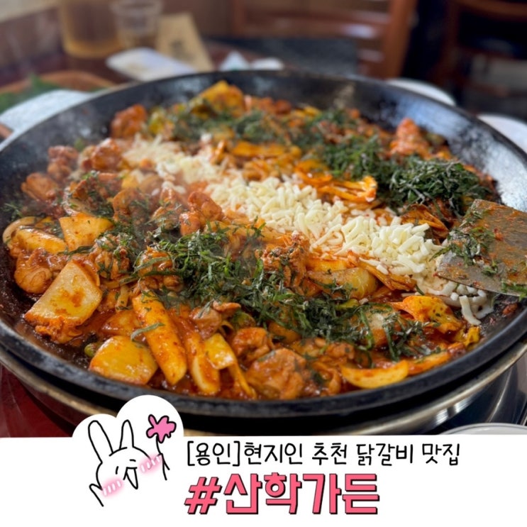  용인 닭갈비 맛집 처인구 현지인이 추천하는 산학가든 솔직 후기