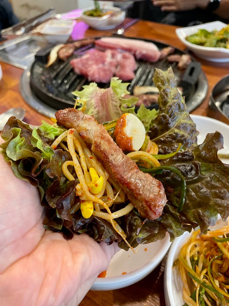 낮술 한잔하기 좋은 신부동 한마음정육식당 / 천안식후감