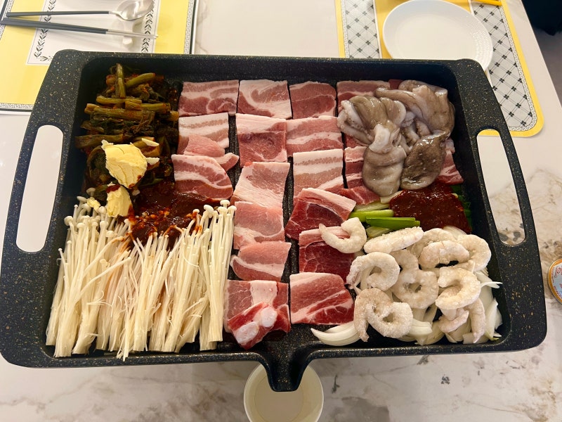 [요리] 여수 '문어삼합' 레시피 낙지삼합 만들기!