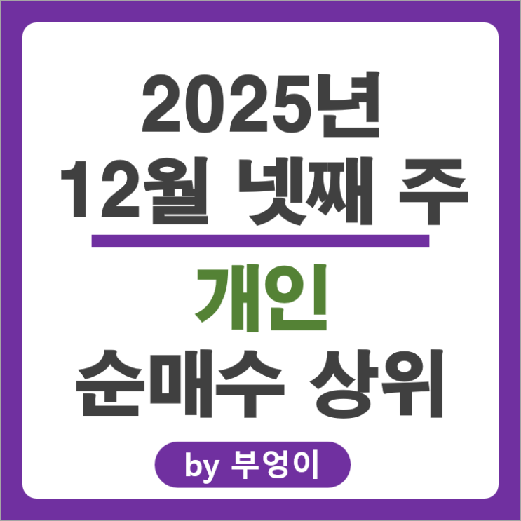 개인 순매수 국내 주식 현대자동차 삼성중공업 현대오토에버 주가