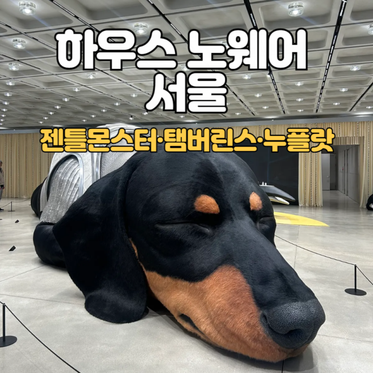 젠틀몬스터 하우스 노웨어 서울_눈이 즐거운 조형물 향연 :: ft.탬버린스·누플랏