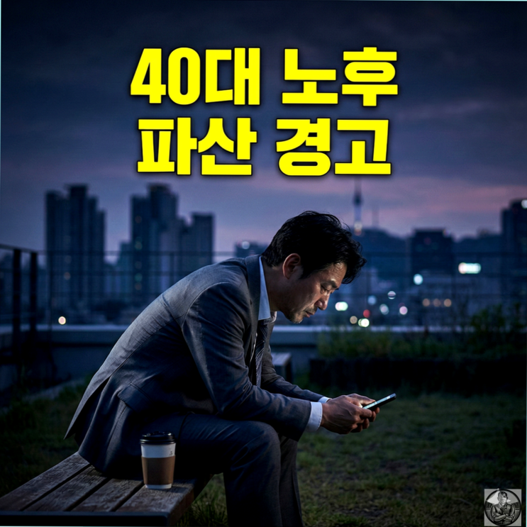  40대 노후준비, 겉만 번지르르한 김 차장이 밤마다 우는 이유