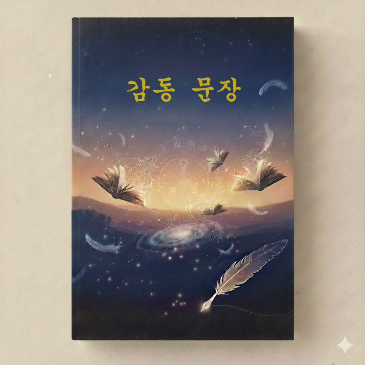  "마음을 울리는 소설 속 한 문장 모음"