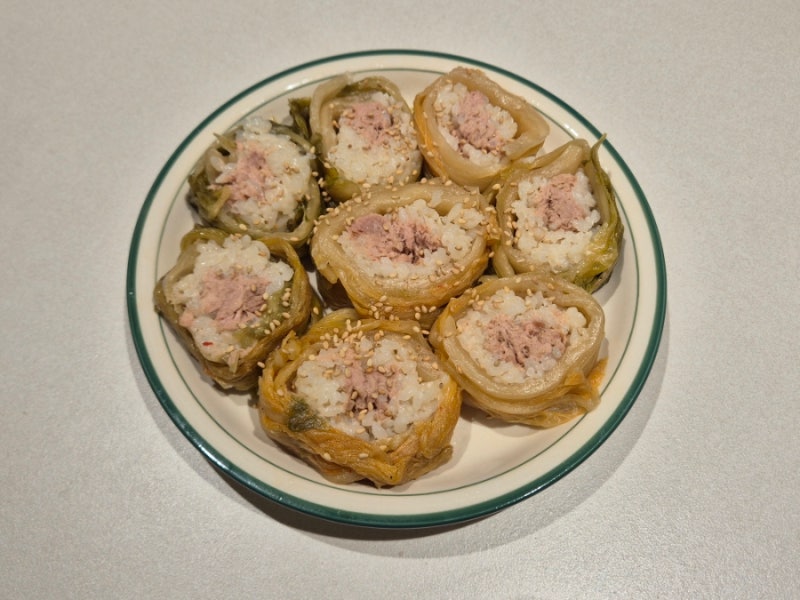 레시피) 성시경의 묵은지참치김밥 만들기