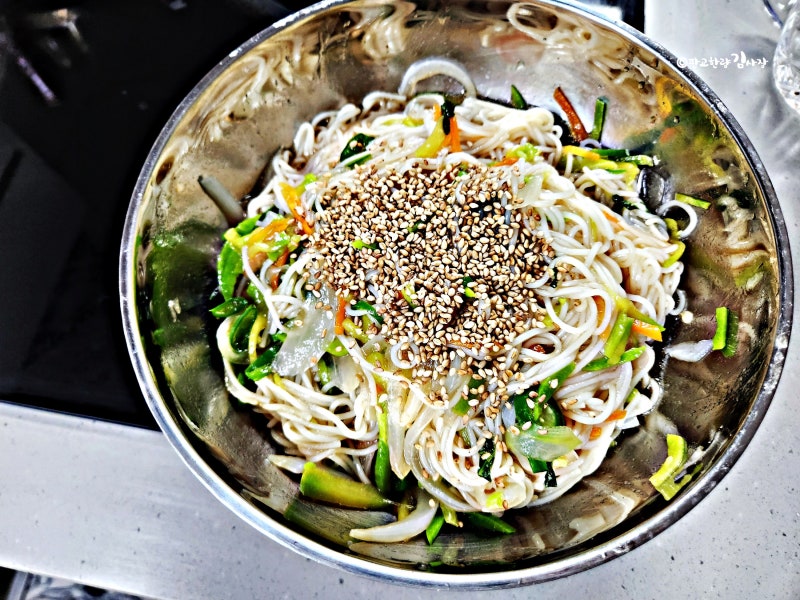 간장비빔국수,박막례 간장국수 레시피 양념장이 간단해요