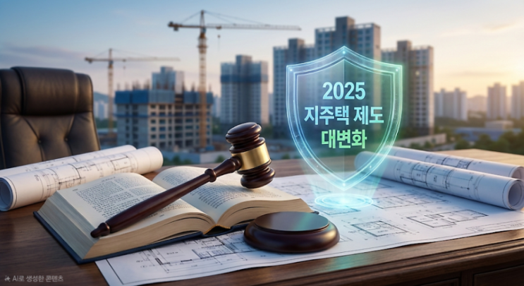  2025년 지역주택조합 법 개정 & 제도 변화 총정리: 실무자와 조합원이 반드시 알아야 할것