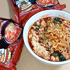 불닭볶음탕면 불닭계란탕면 만들기 레시피