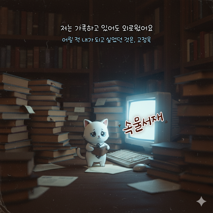  어릴 적 내가 되고 싶었던 것은 : 자본주의 끝판왕. 조회수를 위한 독서(고정욱)