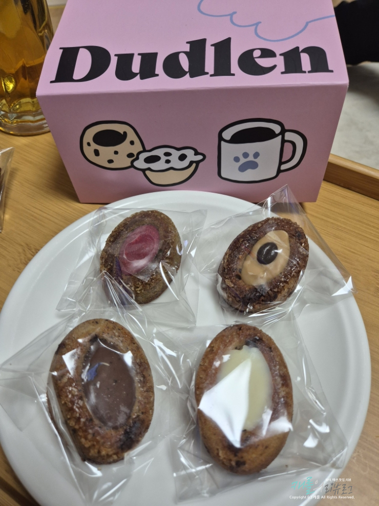 강서구디저트맛집 두들렌, 선물용 구움과자 포장후기