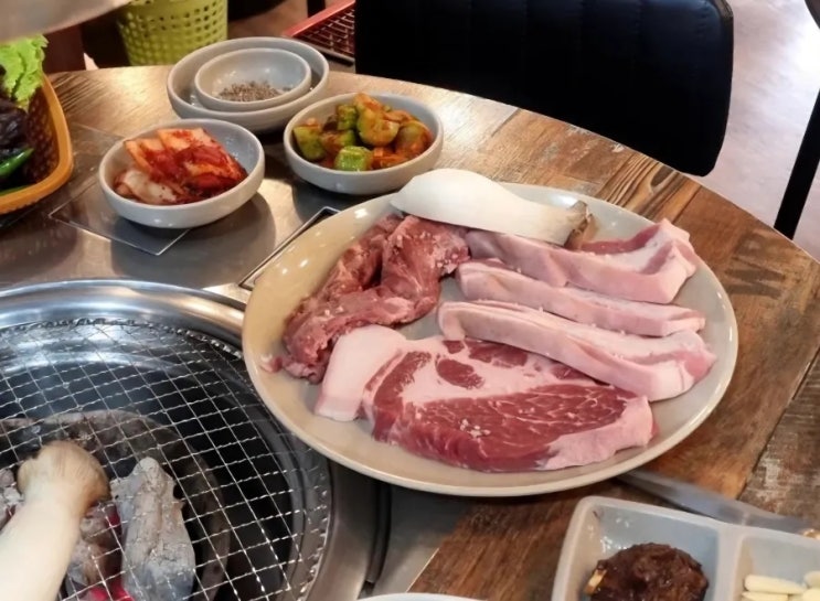  정선 하이원 근처 고기집 소 돼지 다 있는 킹콩식당