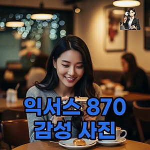 캐논 익서스 870 IS: 레트로 감성 사진과 작례 팁