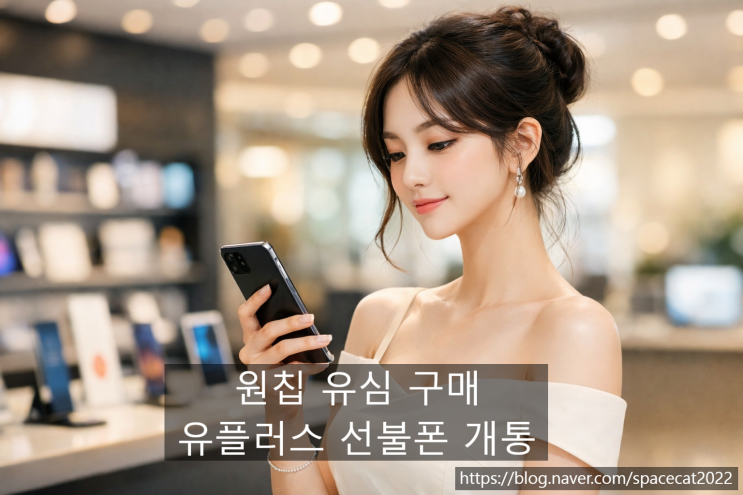  원칩 유심 구매부터 유플러스 선불폰 개통 정리