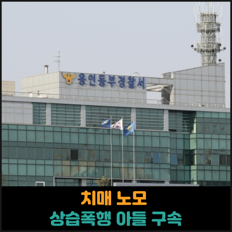  치매 노모 상습폭행하여 사망케한 아들 구속