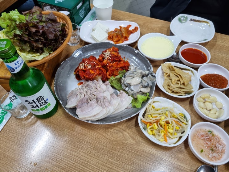  영등포역 보쌈 삼해집 감자탕 서비스 현지인맛집