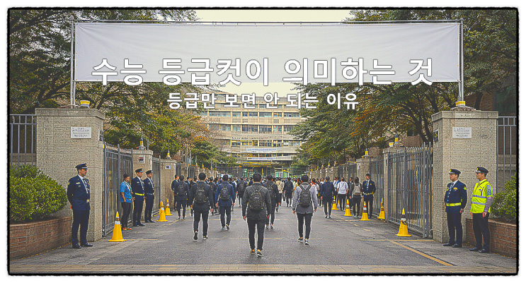  수능 등급컷이 의미하는 것: 등급만 보면 안 되는 이유