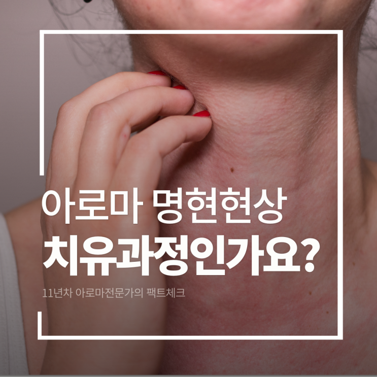  아로마 명현현상, 진짜 치유일까? 피부가 보내는 위험 신호