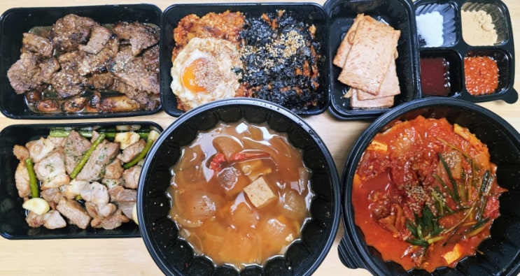 [온천동]집에서도 든든한 식사를 할 수 있는 동래 고기도시락 맛집 '푸줏간 고기도시락 동래직영점'