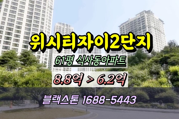  위시티일산자이2단지 경매 61평 2025타경63329