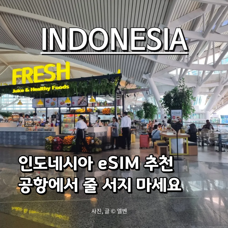  인도네시아eSIM추천｜발리여행 무제한 데이터 사용 솔직 후기