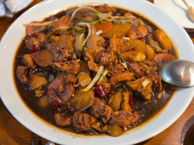  김포 사우동 먹자골목 맛집, 봉추찜닭에서 찜닭과 삼계탕 내돈내산 방문후기