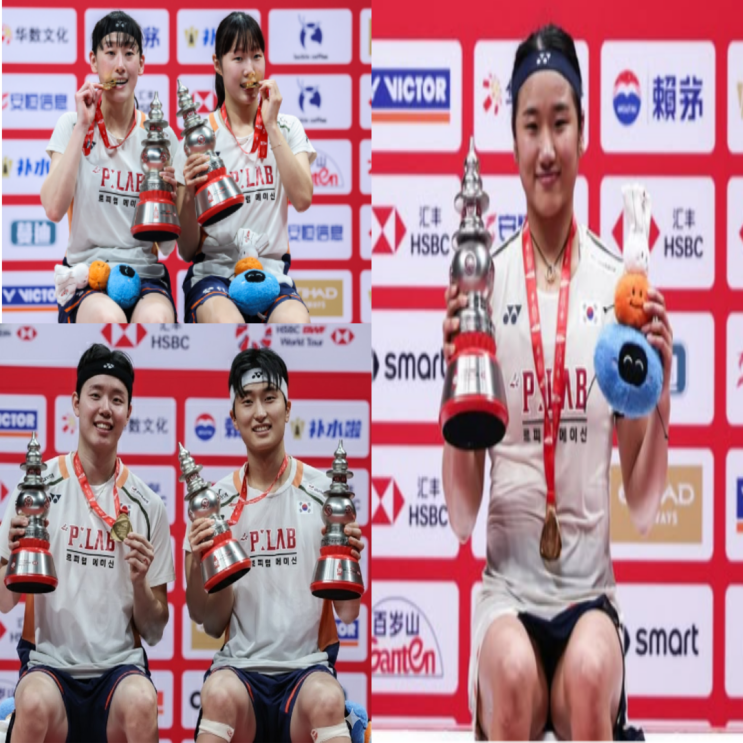 역대급 성적을 거둔 배드민턴 대표팀!! 곧바로 2026년 대회시작!! 말레이시아 1000대회에서도 승전보를 울리자!! 안세영, 김원호-서승재, 이소희-백하나, 김혜정-공희용 화이팅