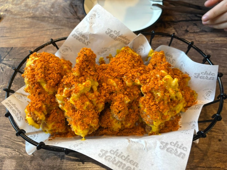  인천 송도 치킨 맛집 추천 치킨파머스 송도더테라스점 신메뉴 맵콘 후기 메뉴 추천