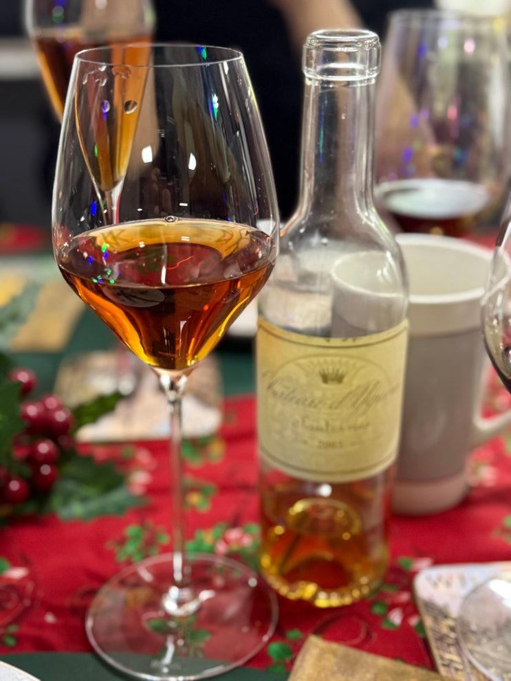  프랑스 소테른의 전설, 디저트 와인의 no.1 샤토 디켐(Chateau d'yquem) 2003년 (+ 프렌치 어니언 수프 레시피)