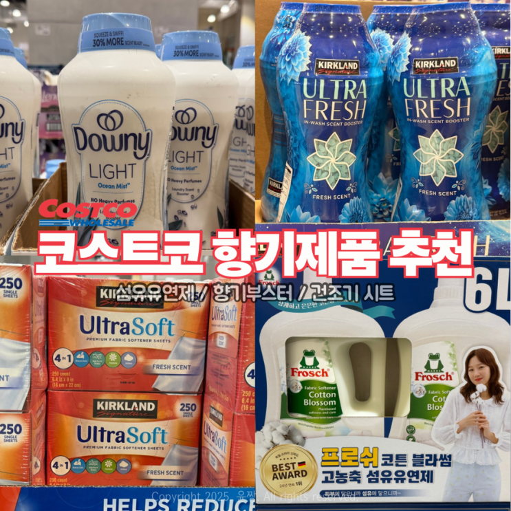  코스트코 향기템 추천 섬유유연제 건조기 시트 향기부스터 종류 가격