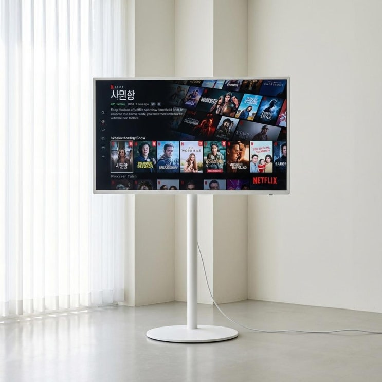  43인치 가성비 삼텐바이미 추천, 와이드무빙뷰 화이트에디션 4K UHD 솔직 후기 (중소바이미 V1)