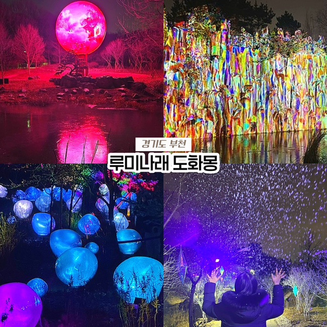  부천 가볼만한곳, 자연상태공원 루미나래 도화몽 야경 예약 주차 가격 할인 후기 총정리