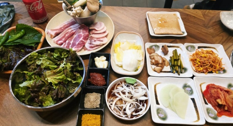  [장유]불판 위에서 느껴지는 근본 장유 삼겹살 맛집 '근본돼지'