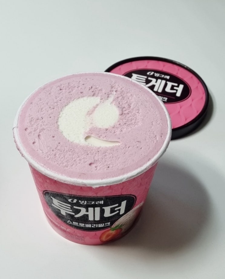  빙그레 아이스크림 투게더 스트로베리밀크