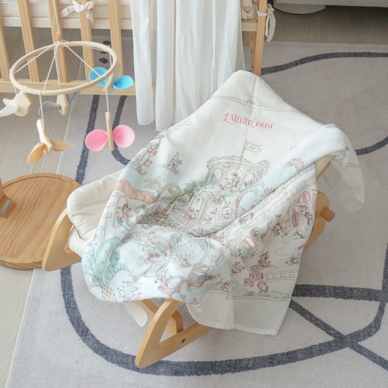 신생아 블랭킷 라뜰리에베베 밤부 담요 출산선물 추천