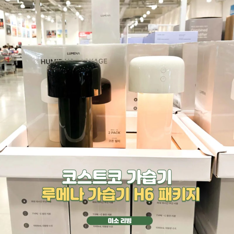 코스트코 가습기 할인 루메나 H6 2개입 재고 보이면 무조건 카트에 담아야 하는 이유