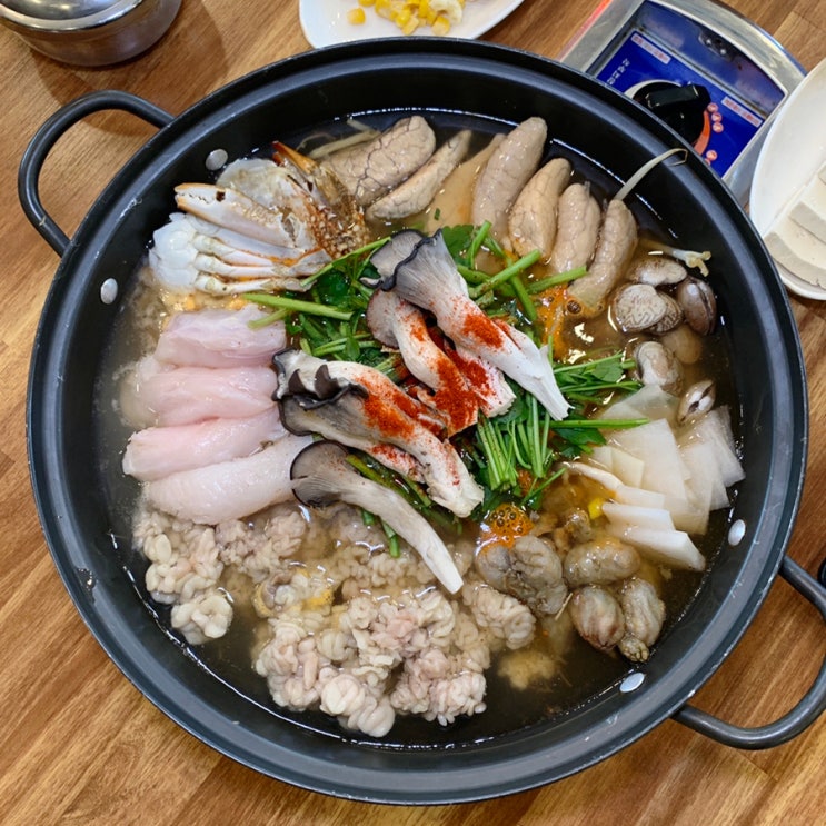  의정부 회룡역 근처 맛집 해물탕 양 푸짐한 밥집 알이랑