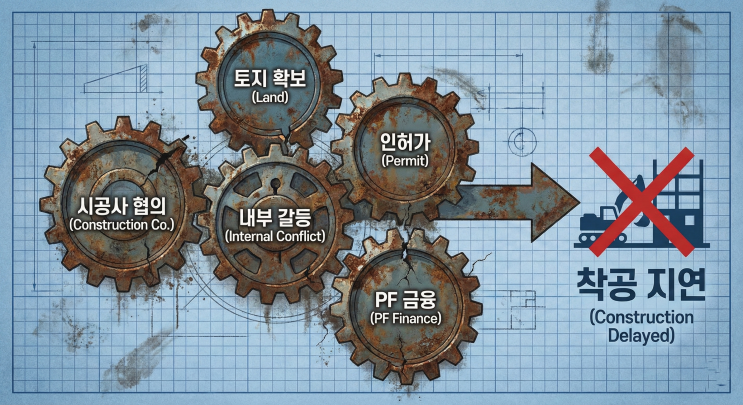  “우리 아파트, 대체 언제 첫 삽 뜨나요?” 지주택 착공이 계속 미뤄지는 진짜 이유 5가지