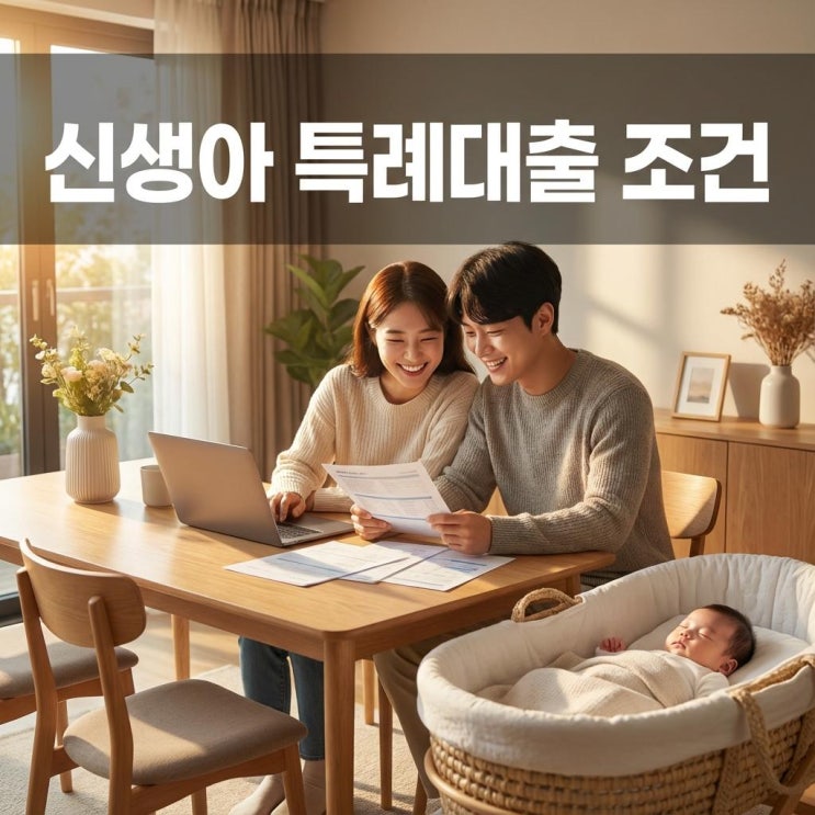  신생아 특례대출 조건 2025년 파격 완화! 미혼 출산도 가능 (대환대출 금리)