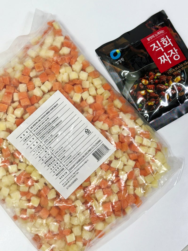 간단한 재료로 집에서 전문점 맛을, 청정원 직화짜장 레시피