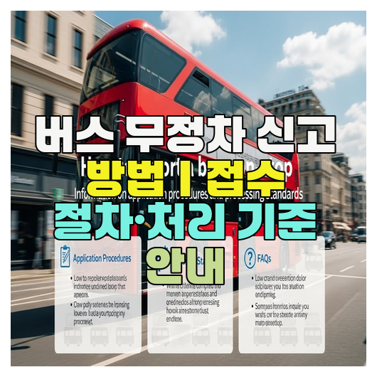  버스 무정차 신고 방법｜접수 절차·처리 기준 안내