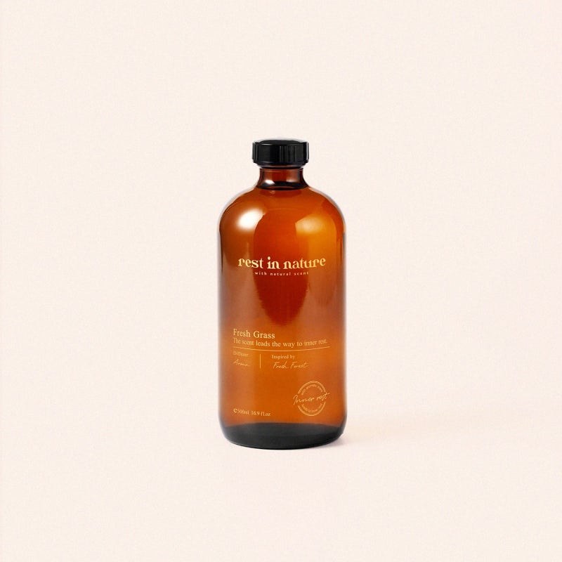 레스트인네이처 프레쉬 그라스 디퓨저 리필액 500ml, 집안 향기 완벽하게 채우는 비밀템!