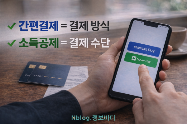 연말정산 간편결제 소득공제 정리｜삼성페이·네이버페이도 공제될까